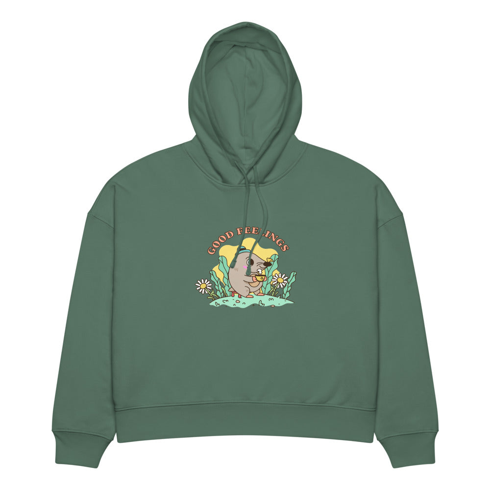 Good feelings | Women's Organic Stella Nora Hoodie | Stanley/Stella SASW035