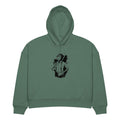 Black & White bearded man suit | Women's Organic Stella Nora Hoodie | Stanley/Stella SASW035