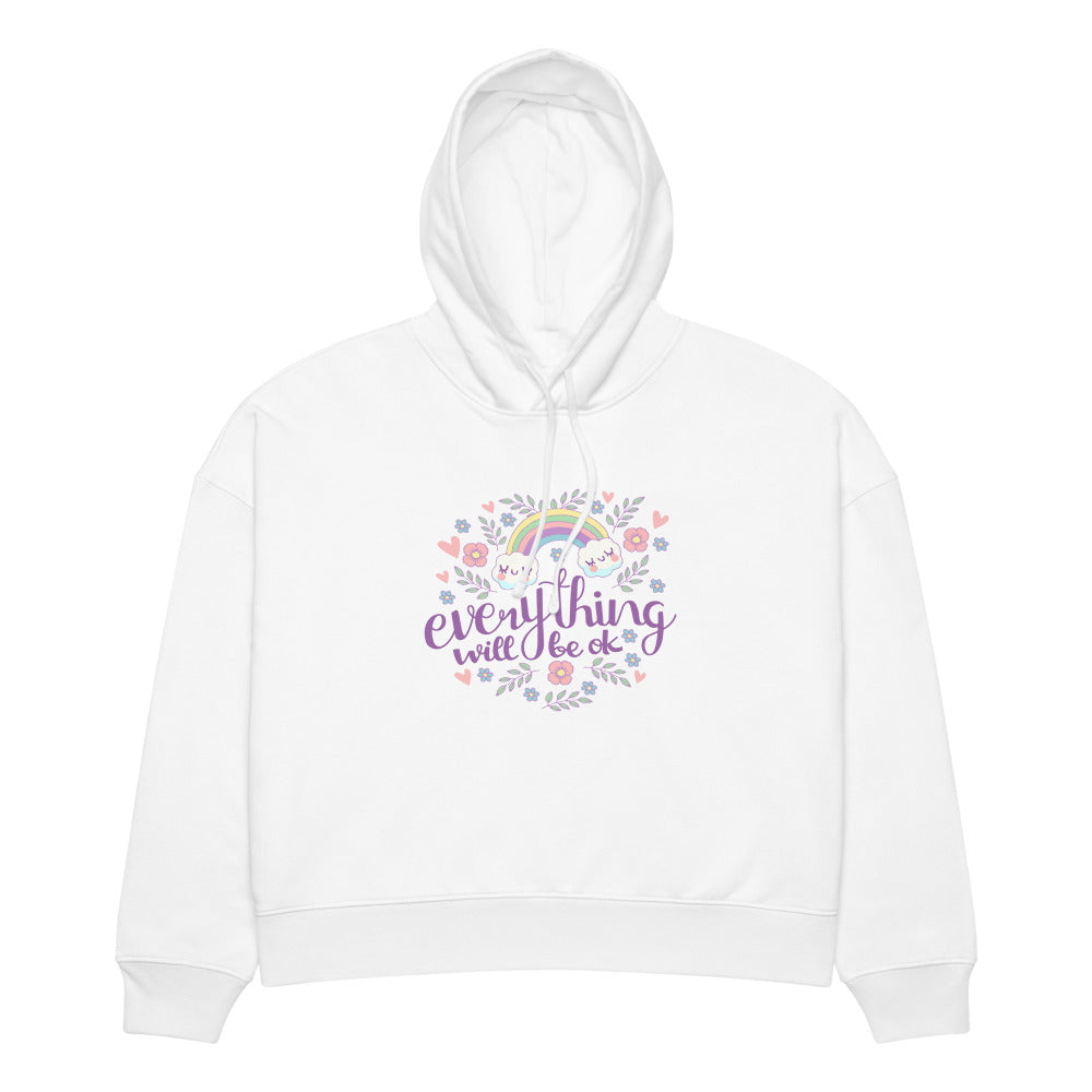 Rainbow - Everything will be ok | Women's Organic Stella Nora Hoodie | Stanley/Stella SASW035
