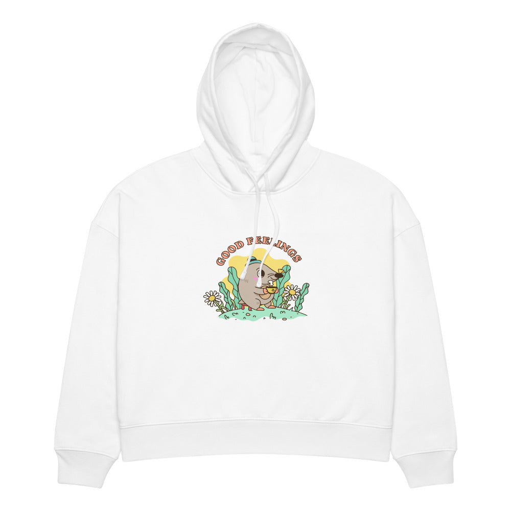 Good feelings | Women's Organic Stella Nora Hoodie | Stanley/Stella SASW035