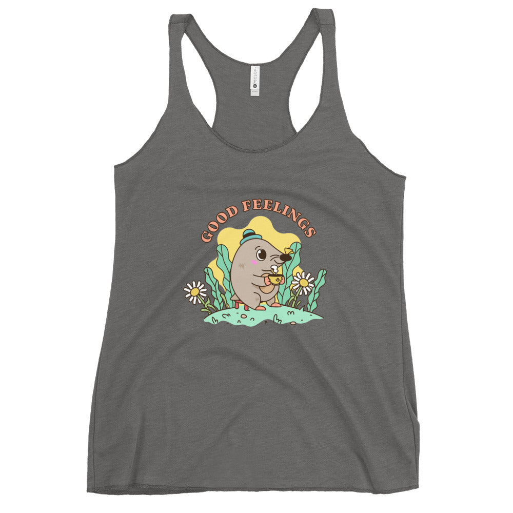 Good feelings | Women's Racerback Tank Top | Next Level 6733