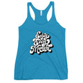 Enjoy every moments white | Women's Racerback Tank Top | Next Level 6733