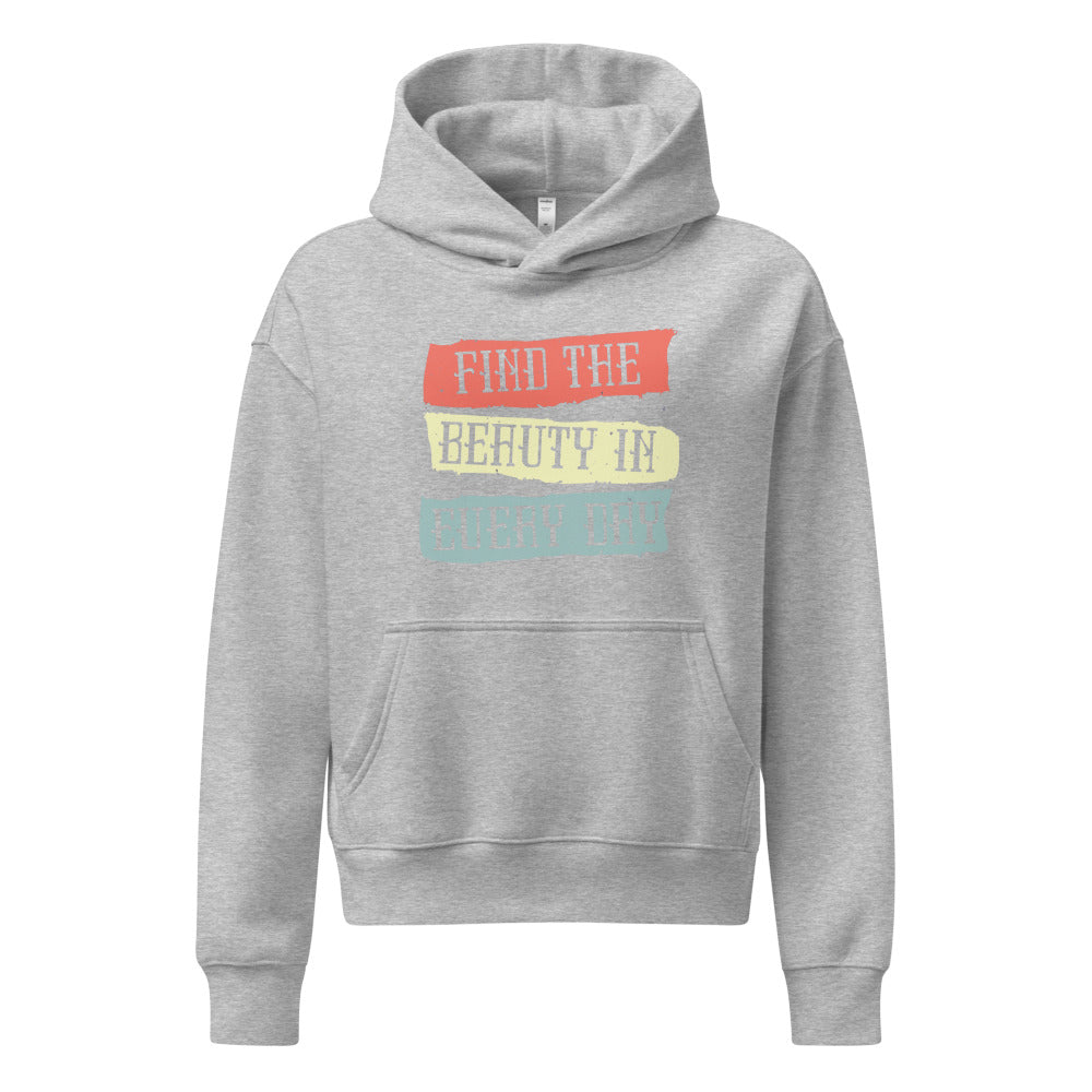Find the beauty in every day | Women's Relax Hoodie | AS Colour 4161