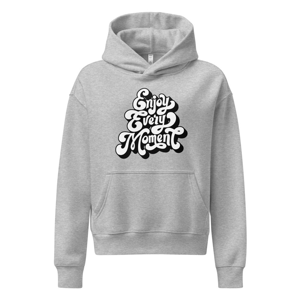 Enjoy every moments white | Women's Relax Hoodie | AS Colour 4161