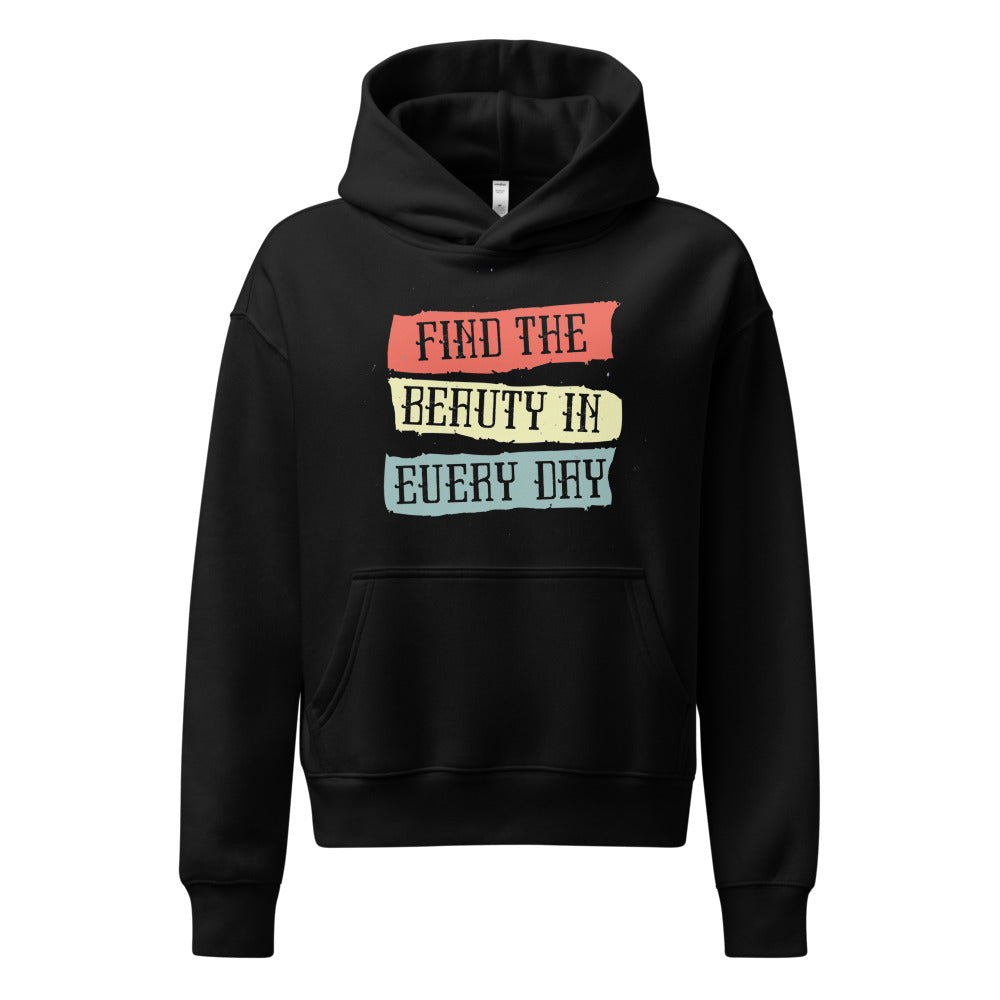 Find the beauty in every day | Women's Relax Hoodie | AS Colour 4161