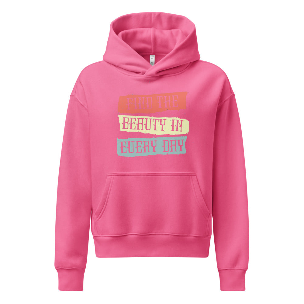 Find the beauty in every day | Women's Relax Hoodie | AS Colour 4161
