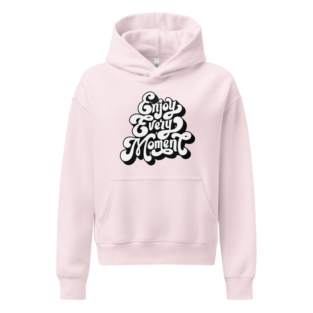 Enjoy every moments white | Women's Relax Hoodie | AS Colour 4161