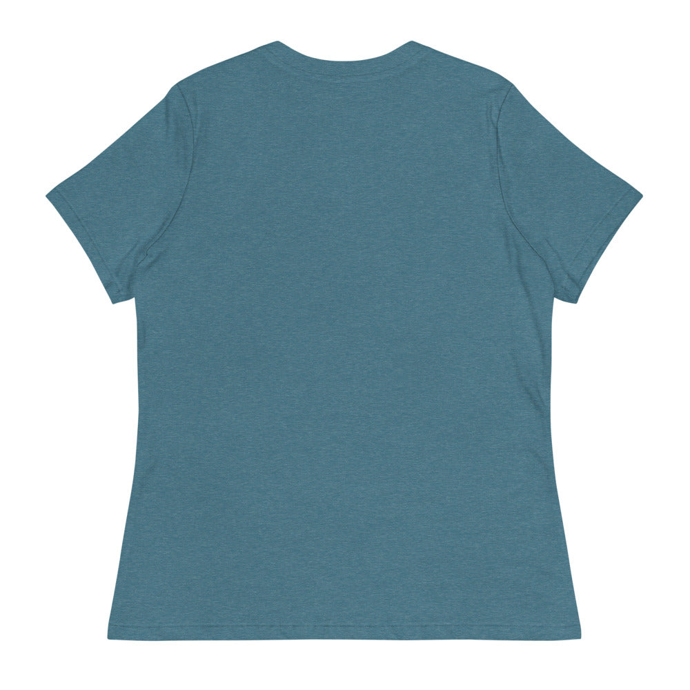 Enjoy every moments white | Women's Relaxed T-Shirt | Bella + Canvas 6400