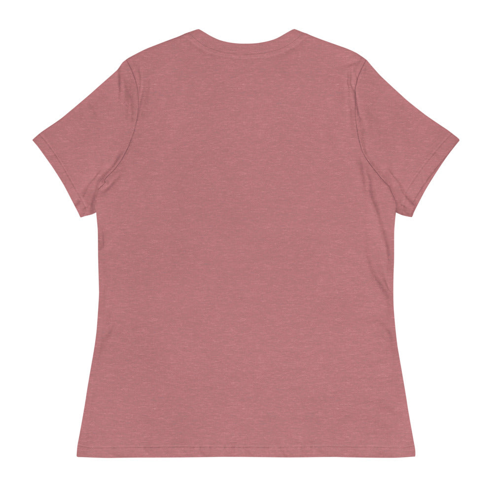 Enjoy every moments white | Women's Relaxed T-Shirt | Bella + Canvas 6400