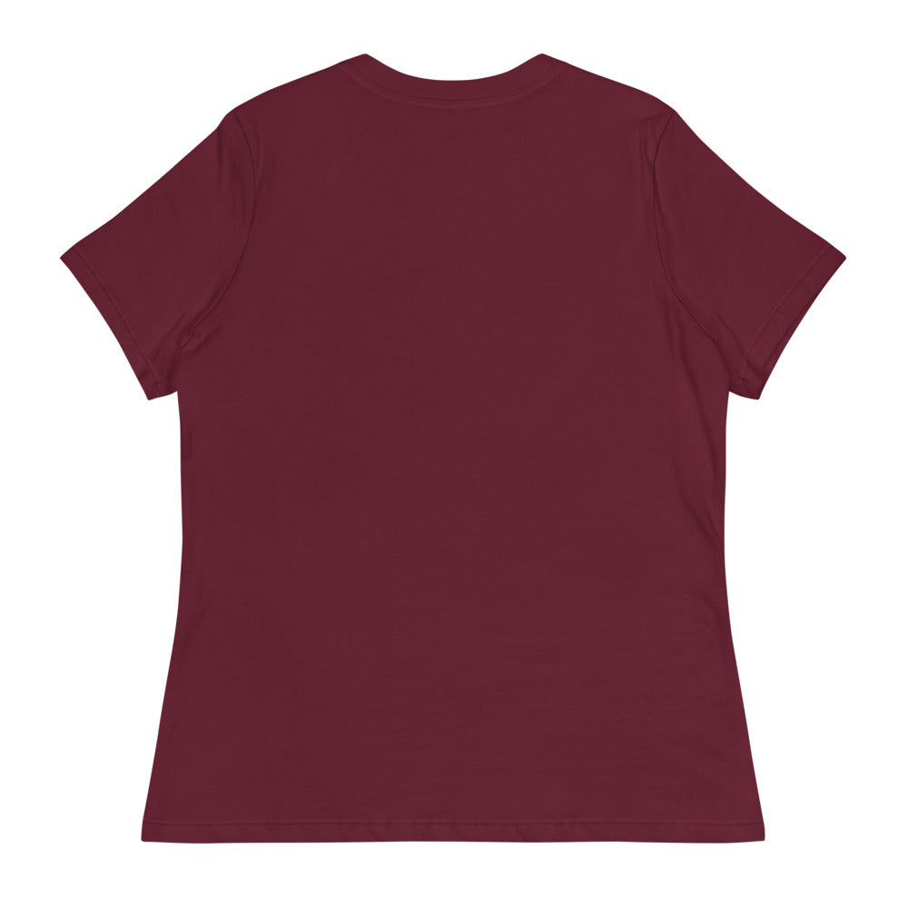 Enjoy every moments white | Women's Relaxed T-Shirt | Bella + Canvas 6400