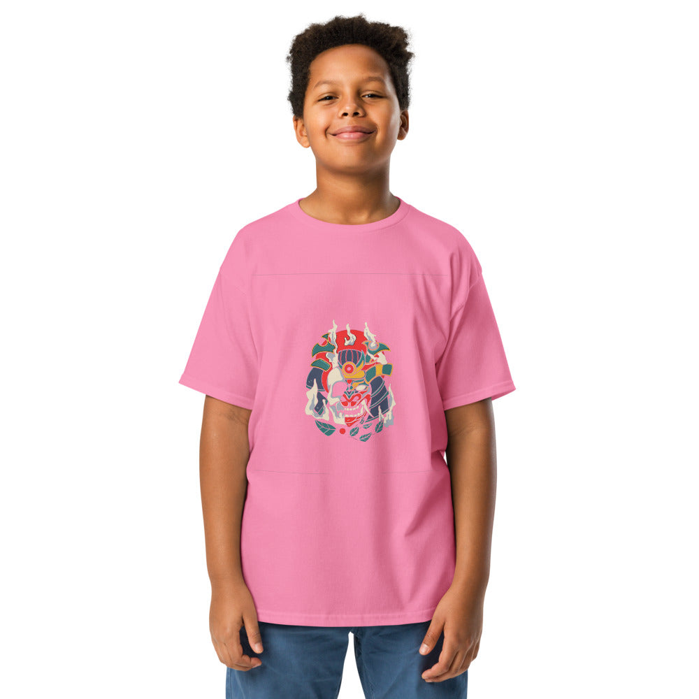 Samurai skull | Youth Classic Tee | Gildan 5000B