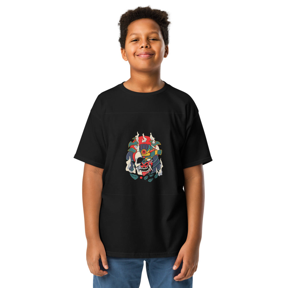 Samurai skull | Youth Classic Tee | Gildan 5000B
