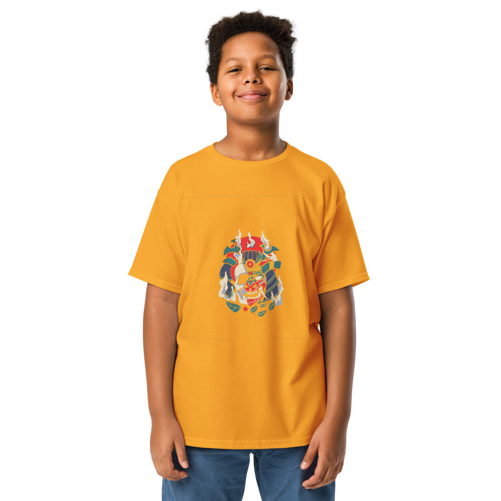 Samurai skull | Youth Classic Tee | Gildan 5000B