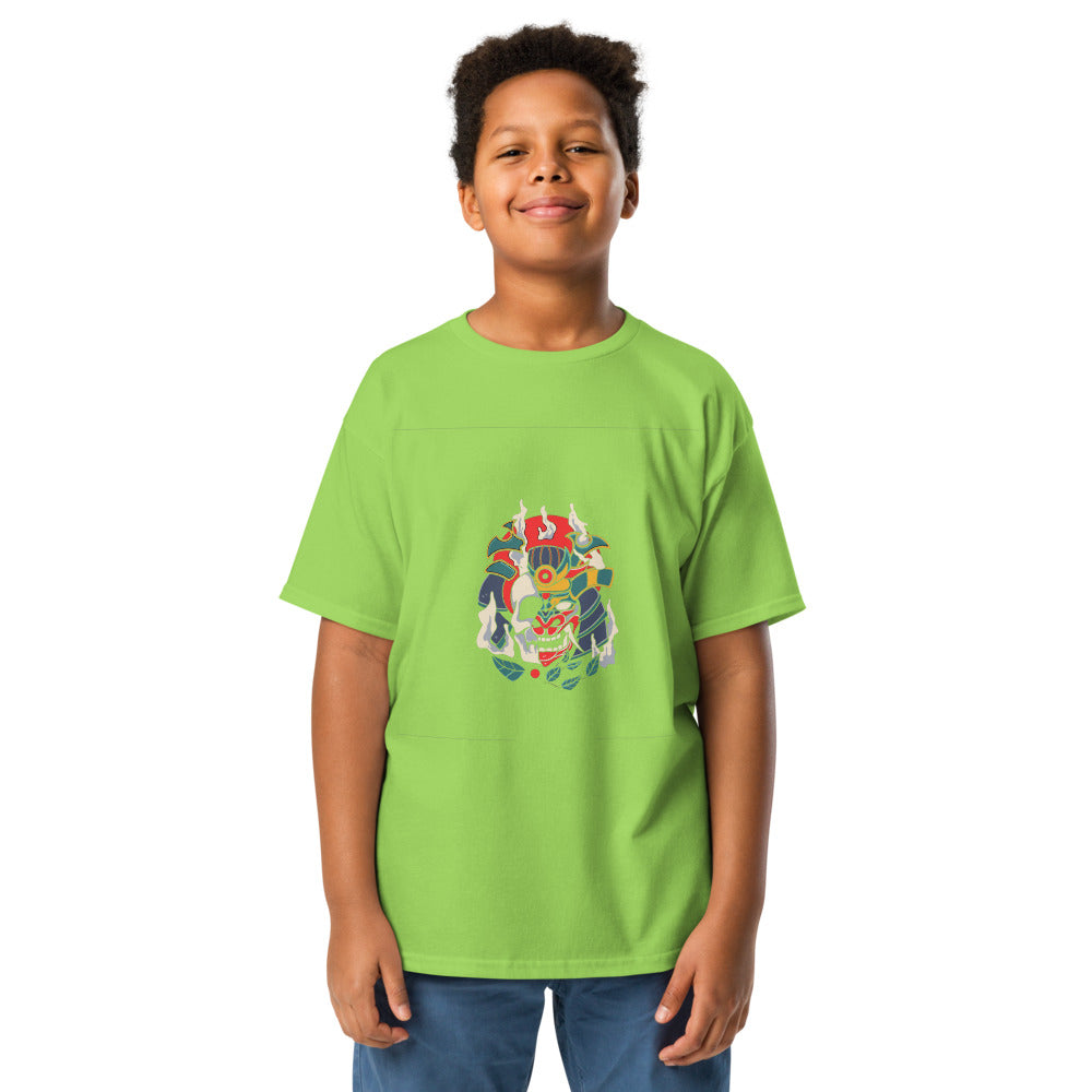 Samurai skull | Youth Classic Tee | Gildan 5000B