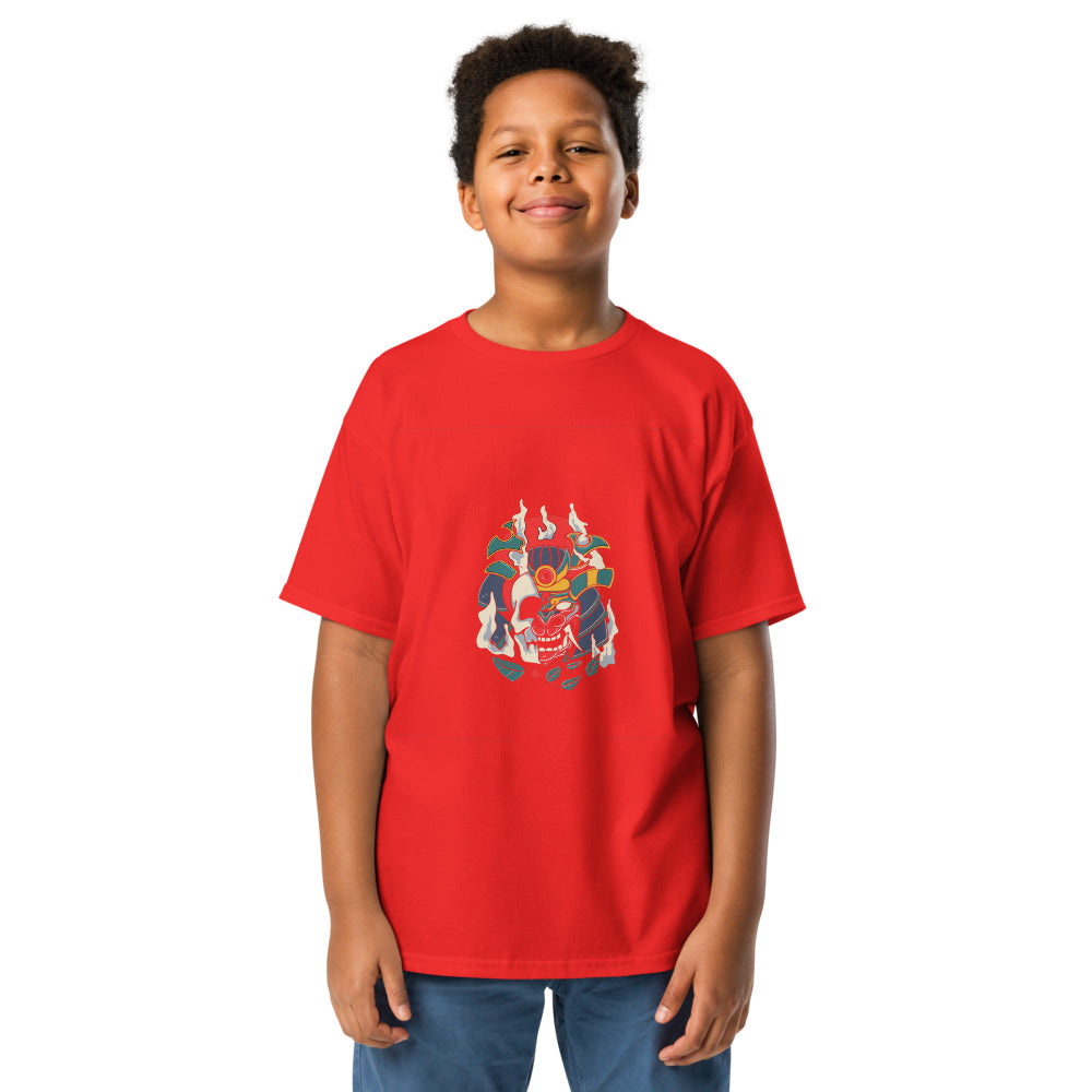 Samurai skull | Youth Classic Tee | Gildan 5000B