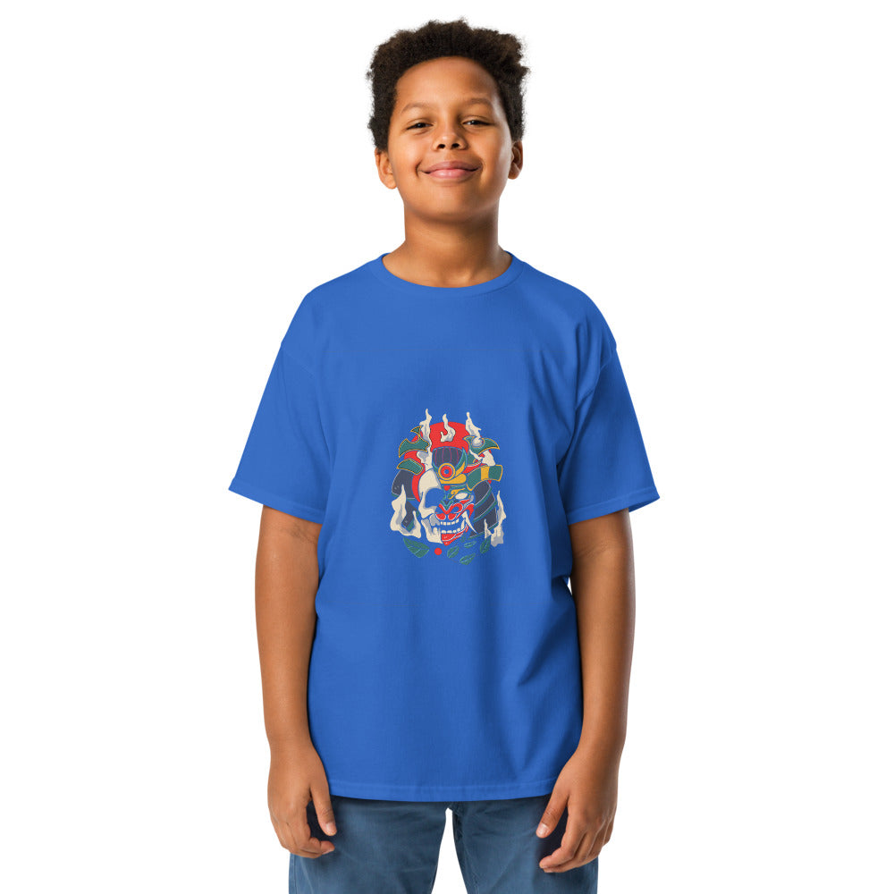 Samurai skull | Youth Classic Tee | Gildan 5000B