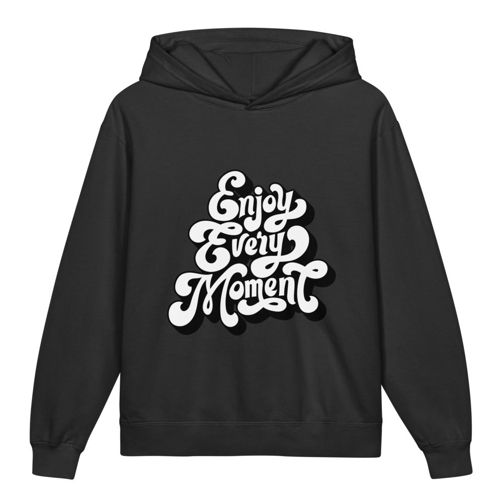 Enjoy every moments white | Youth Garment-Dyed Lightweight Hooded Sweatshirt | Comfort Colors 1467Y