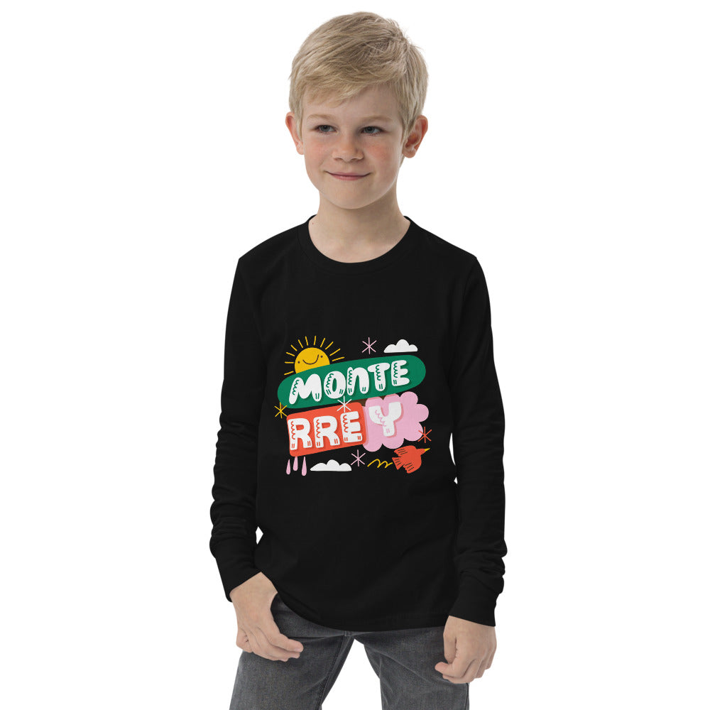 Monte rrey | Youth Long Sleeve Tee | Bella + Canvas 3501Y